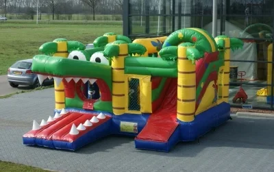 Hüpfburg multiplay Kroko