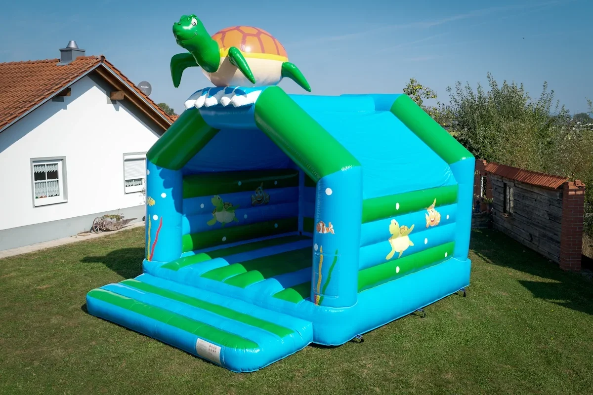 Hüpfburg Schildkröte