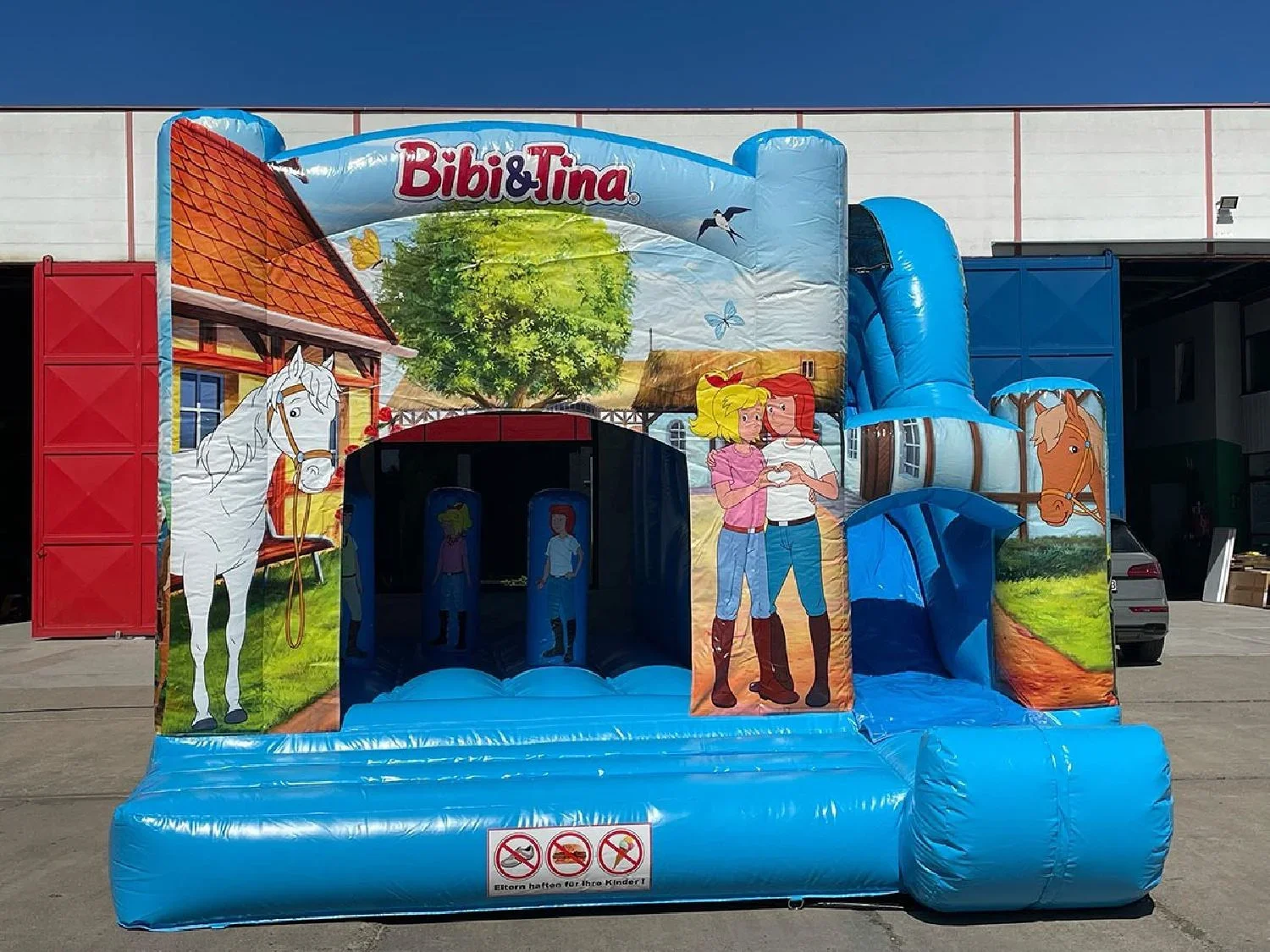 Hüpfburg Bibi & Tina