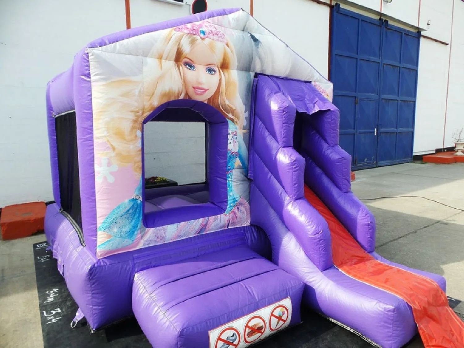 Hüpfburg Mini Prinzessin