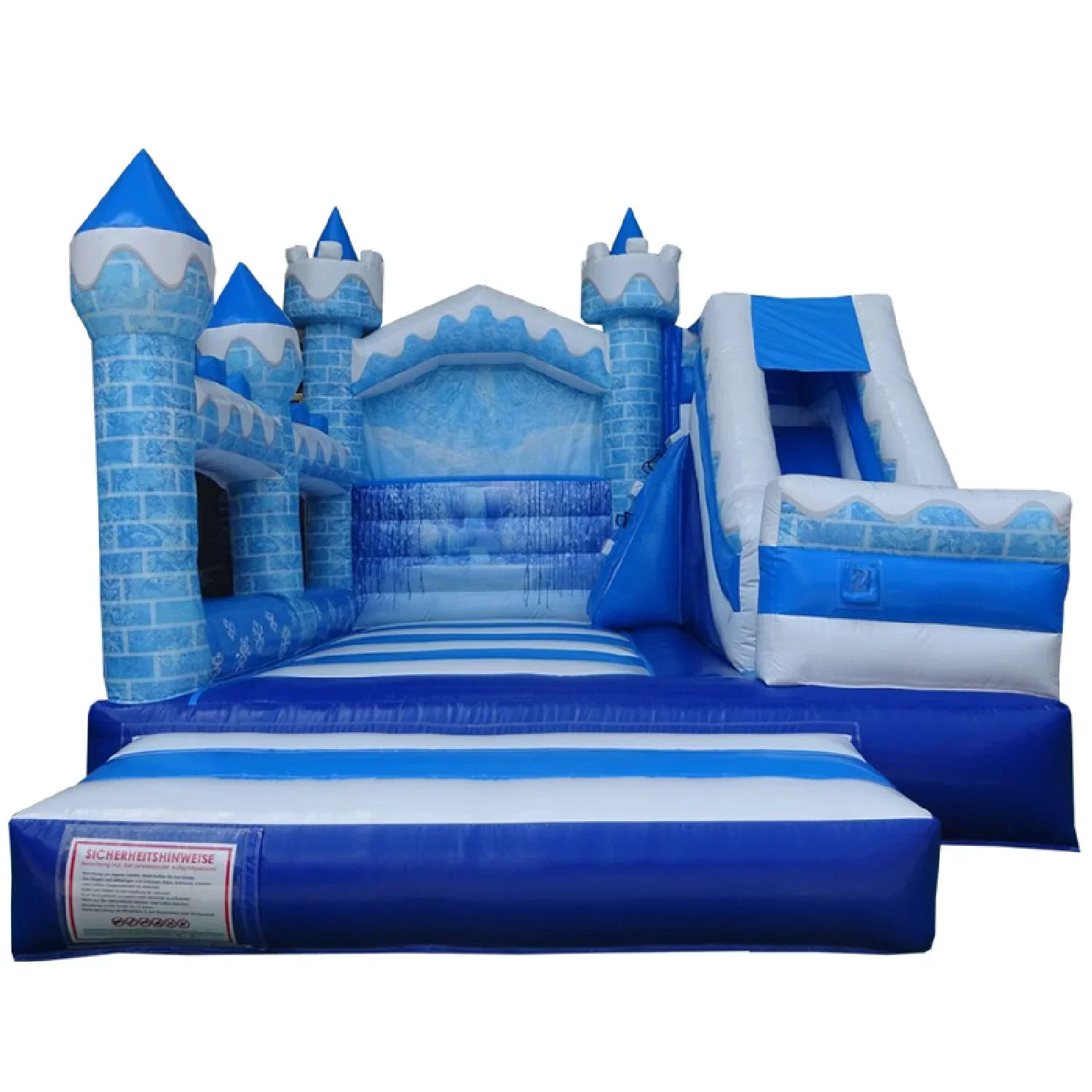 Hüpfburg Eisprinzessin mit Rutsche