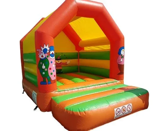 Hüpfburg Fun (orange)