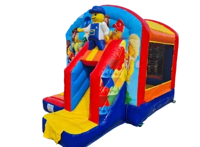 Hüpfburg Bauklötze