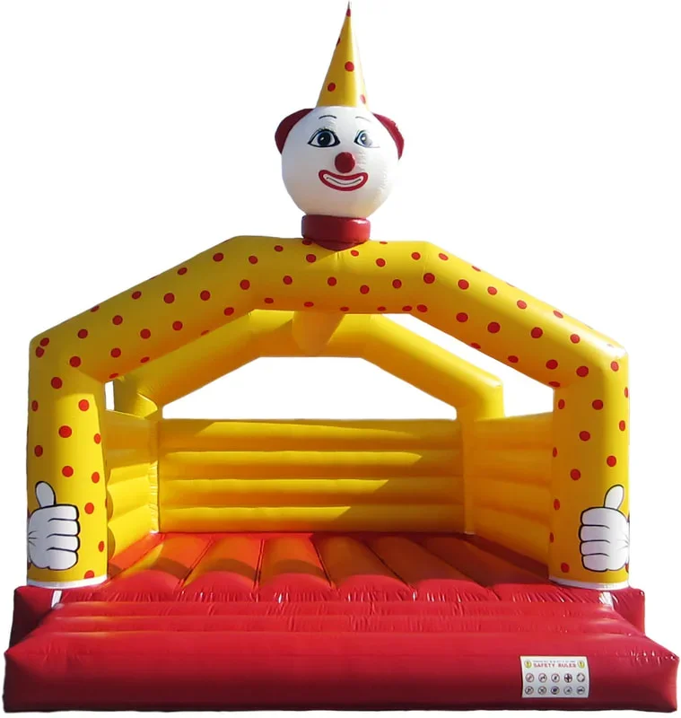 Hüpfburg Clown