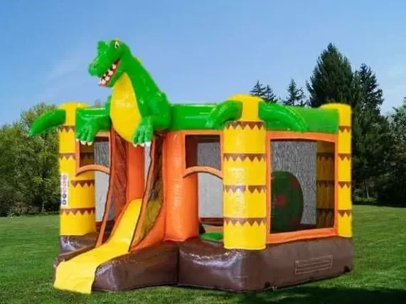Hüpfburg Dinowelt 